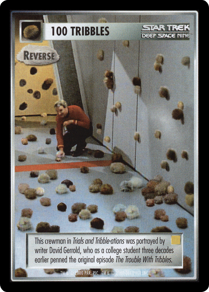 100 Tribbles - Reverse (Yellow)
